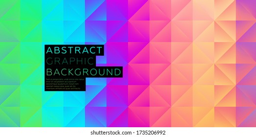 Geometric abstract background with trendy shapes, dynamic modern composition. Vector eps10 illustration