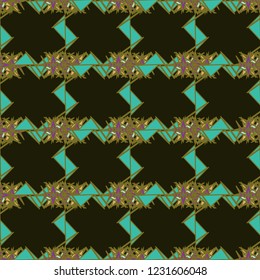 Geometric abstract background triangle seamless pattern.