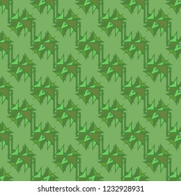 Geometric abstract background triangle seamless pattern.