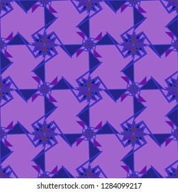 Geometric abstract background triangle seamless pattern.