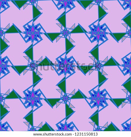 Geometric abstract background triangle seamless pattern.