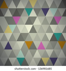 Geometric abstract background. Triangles. EPS 10.