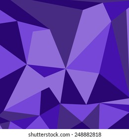 Geometric Abstract Background. Triangles. Purple. Vector