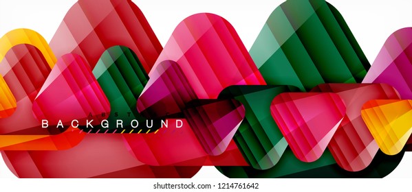 Geometric abstract background, triangles, trendy layout template for business or technology presentation or web design cover, wallpaper. Vector illustration