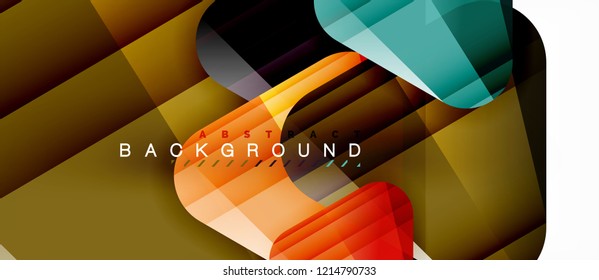 Fondo geométrico abstracto, triángulos, plantilla de diseño de moda para presentación de negocios o tecnología o cubierta de diseño web, fondo de pantalla. Ilustración del vector