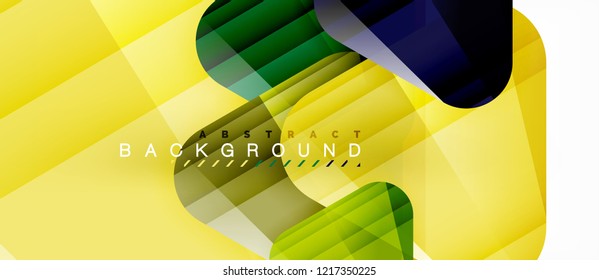 Geometric abstract background, triangles, trendy layout template for business or technology presentation or web design cover, wallpaper. Vector illustration