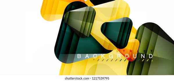 Geometric abstract background, triangles, trendy layout template for business or technology presentation or web design cover, wallpaper. Vector illustration