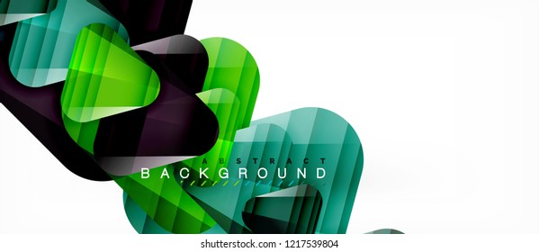 Geometric abstract background, triangles, trendy layout template for business or technology presentation or web design cover, wallpaper. Vector illustration