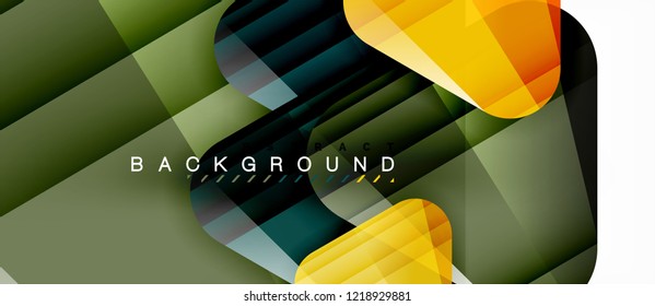 Fondo geométrico abstracto, triángulos, plantilla de diseño de moda para presentación de negocios o tecnología o cubierta de diseño web, fondo de pantalla. Ilustración del vector