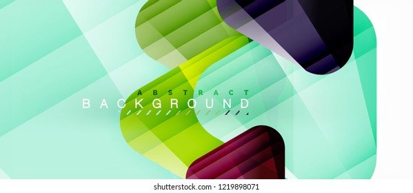 Geometric abstract background, triangles, trendy layout template for business or technology presentation or web design cover, wallpaper. Vector illustration