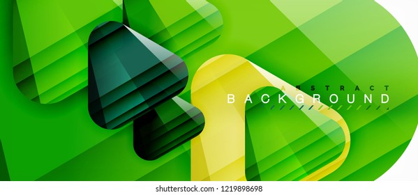 Geometric abstract background, triangles, trendy layout template for business or technology presentation or web design cover, wallpaper. Vector illustration