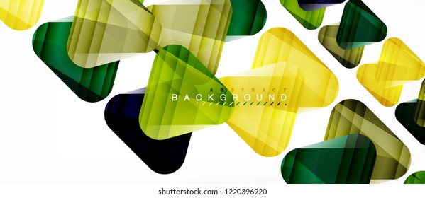 Geometric abstract background, triangles, trendy layout template for business or technology presentation or web design cover, wallpaper. Vector illustration