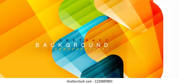 Geometric abstract background, triangles, trendy layout template for business or technology presentation or web design cover, wallpaper. Vector illustration