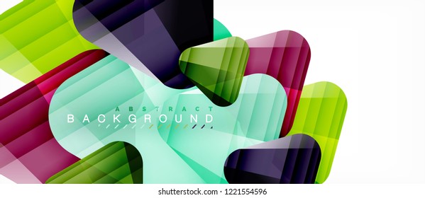 Geometric abstract background, triangles, trendy layout template for business or technology presentation or web design cover, wallpaper. Vector illustration