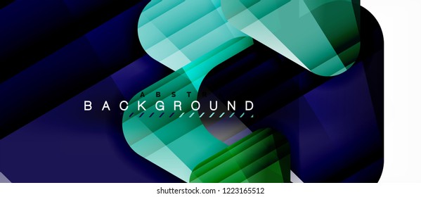 Geometric abstract background, triangles, trendy layout template for business or technology presentation or web design cover, wallpaper. Vector illustration