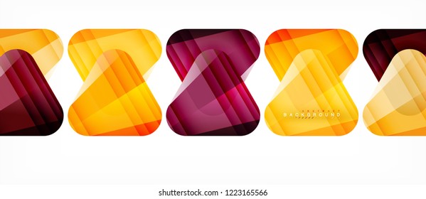 Geometric abstract background, triangles, trendy layout template for business or technology presentation or web design cover, wallpaper. Vector illustration