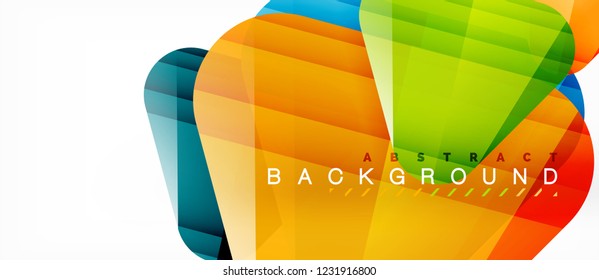 Fondo geométrico abstracto, triángulos, plantilla de diseño de moda para presentación de negocios o tecnología o cubierta de diseño web, fondo de pantalla. Ilustración del vector