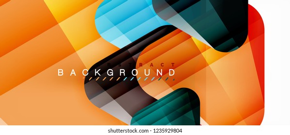 Geometric abstract background, triangles, trendy layout template for business or technology presentation or web design cover, wallpaper. Vector illustration
