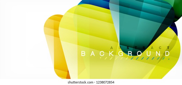 Geometric abstract background, triangles, trendy layout template for business or technology presentation or web design cover, wallpaper. Vector illustration