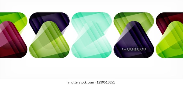 Geometrischer abstrakter Hintergrund, Dreiecke, trendige Layoutvorlage für Geschäfts- oder Technologiepräsentation oder Web-Design-Cover, Bildschirmhintergrund. Vektorgrafik