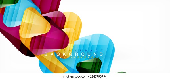 Fondo geométrico abstracto, triángulos, plantilla de diseño de moda para presentación de negocios o tecnología o cubierta de diseño web, fondo de pantalla. Ilustración del vector
