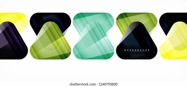 Fondo geométrico abstracto, triángulos, plantilla de diseño de moda para presentación de negocios o tecnología o cubierta de diseño web, fondo de pantalla. Ilustración del vector