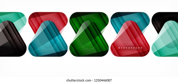 Fondo geométrico abstracto, triángulos, plantilla de diseño de moda para presentación de negocios o tecnología o cubierta de diseño web, fondo de pantalla. Ilustración del vector