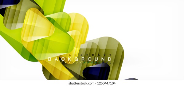 Geometric abstract background, triangles, trendy layout template for business or technology presentation or web design cover, wallpaper. Vector illustration