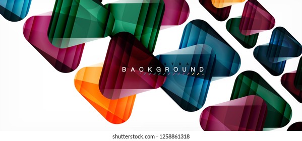 Geometric abstract background, triangles, trendy layout template for business or technology presentation or web design cover, wallpaper. Vector illustration