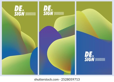 
Fondo Abstractas geométrico con varios colores armoniosos del Vector