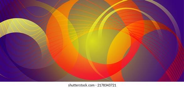 Geometric abstract background. Various geometric shapes. Cover design, background, wallpaper. Vector