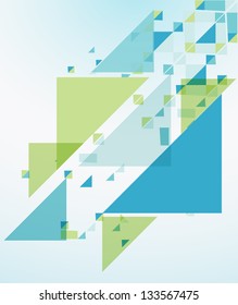 Geometric Abstract Background. Vector