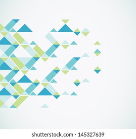 Geometric Abstract Background. Vector