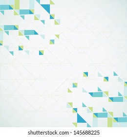 Geometric Abstract Background. Vector