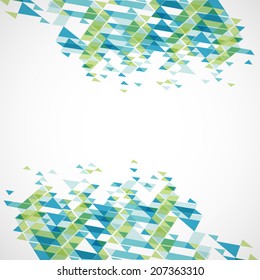 Geometric Abstract Background. Vector