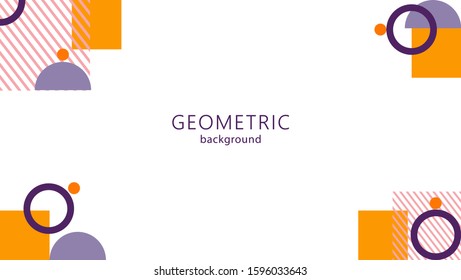 Geometric Abstract Background 
Vector Design