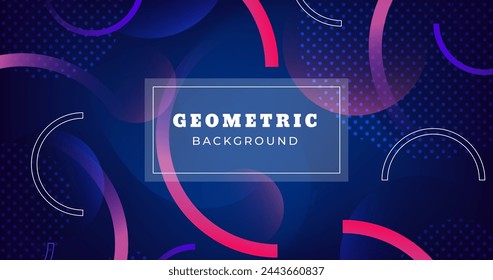 Geometric abstract background vector design in eps 10