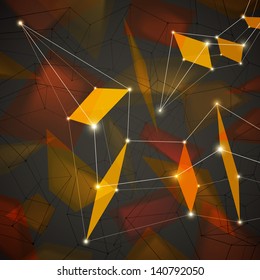  Geometric abstract background, vector eps10 illustration