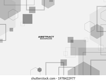 Geometric abstract  background , Vector and illustration banner poster template

