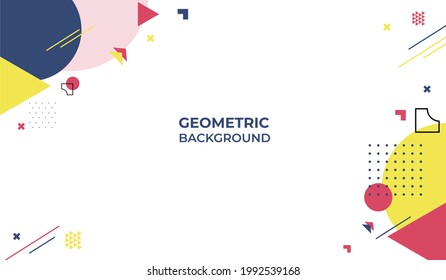 Geometric abstract background vector illustration