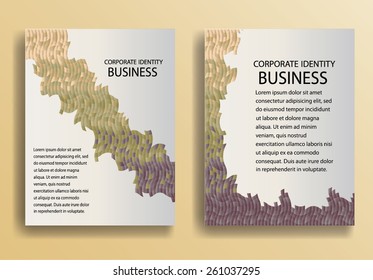 Geometric Abstract Background. Vector Illustration. 