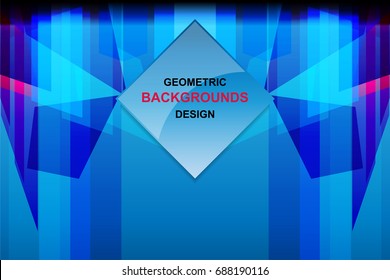 geometric abstract background, vector illustration