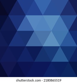 
Geometric abstract background  Vector image  polygonal style  Blue triangles 