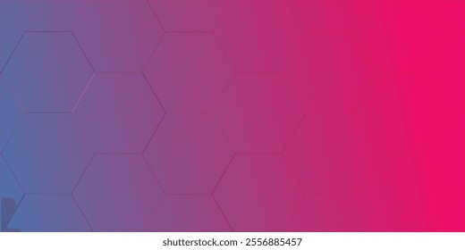 Geometric Abstract Background Vibrant Hexagon Pattern