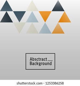 Geometric Abstract Background wallpaper or cover page and decoration vector eps10