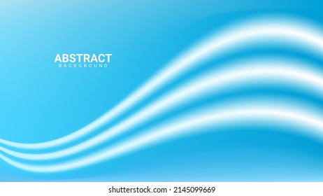 geometric abstract background with white waves