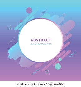 Geometric abstract background working with vectors