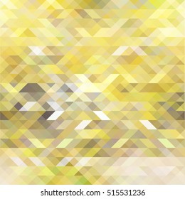 Geometric abstract background yellow 