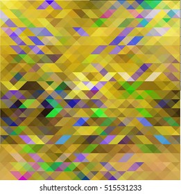 Geometric abstract background yellow green