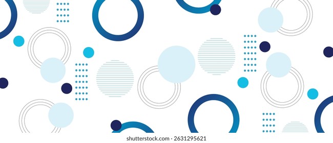 geometric abstract background.blue gradations.circle effect style.shape line.